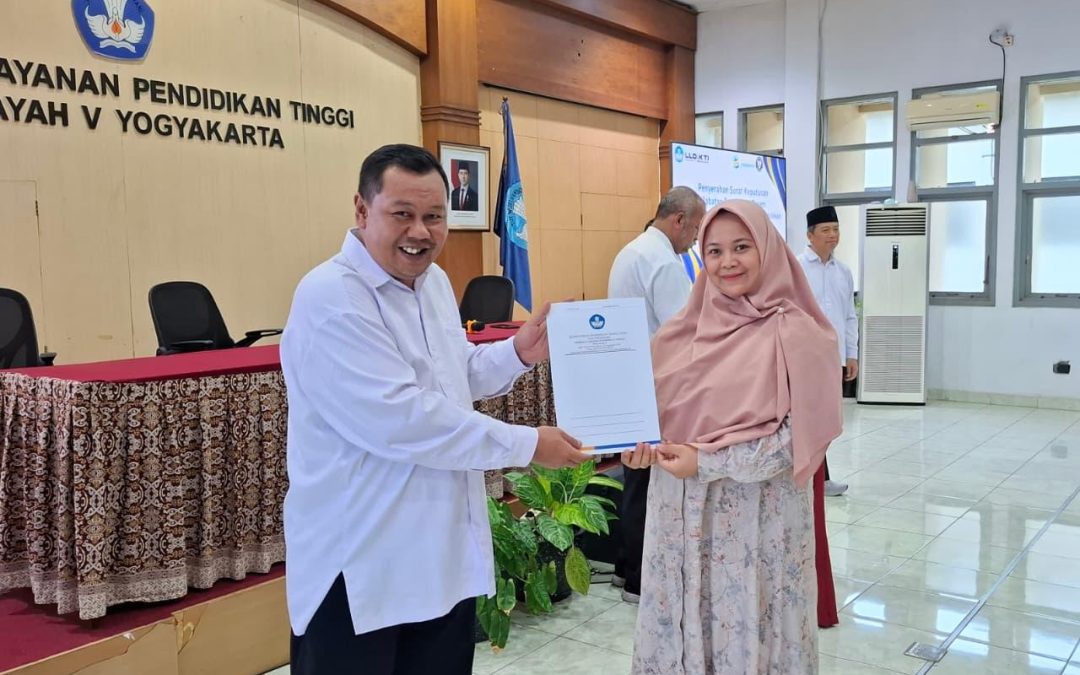 LANGKAH MAJU DOSEN AKUNTANSI! DOSEN TERIMA SK JABATAN FUNGSIONAL DARI LLDIKTI