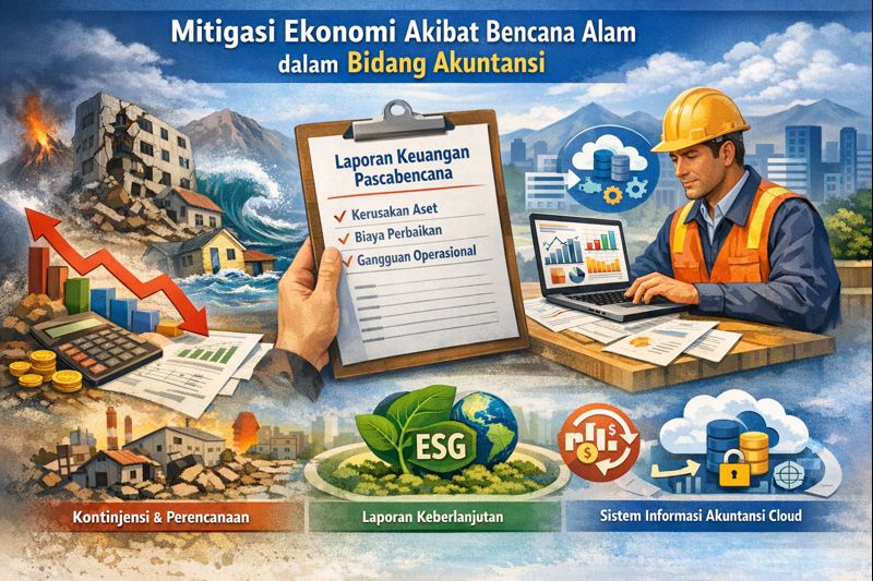 Mitigasi Ekonomi Akibat Bencana Alam dalam Bidang Akuntansi