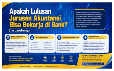 Apakah Lulusan Jurusan Akuntansi Bisa Bekerja di Bank? Ini Jawabannya