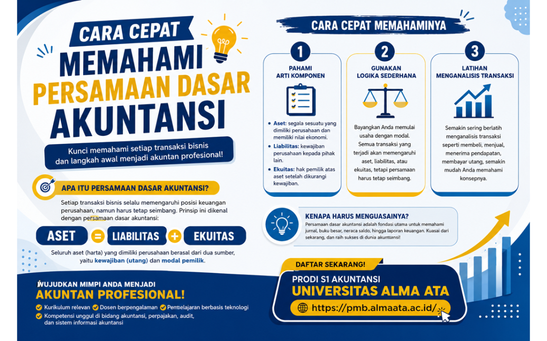 Cara Cepat Memahami Persamaan Dasar Akuntansi