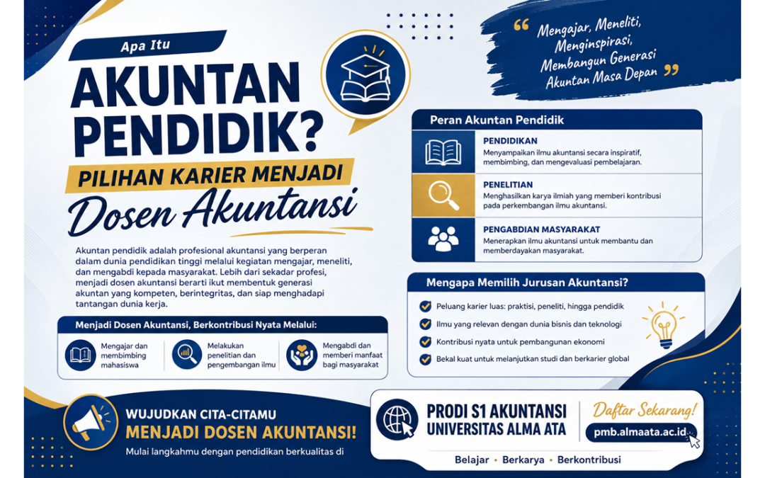 Apa Itu Akuntan Pendidik? Pilihan Karier Menjadi Dosen Akuntansi