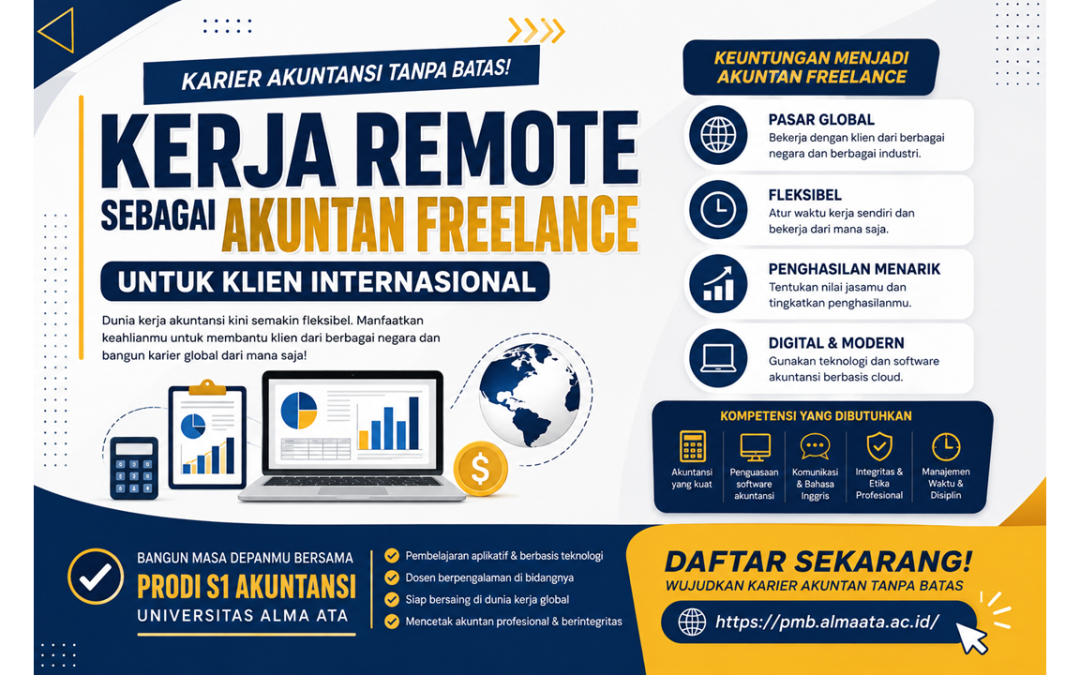 Kerja Remote Sebagai Akuntan Freelance untuk Klien Internasional