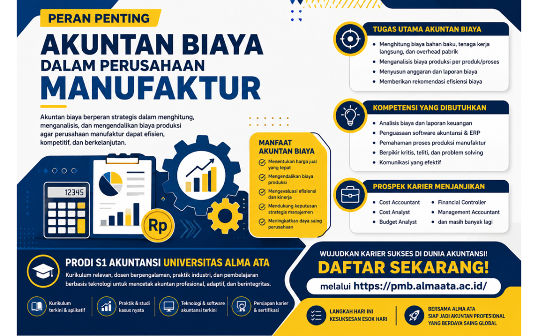 Peran Penting Akuntan Biaya dalam Perusahaan Manufaktur