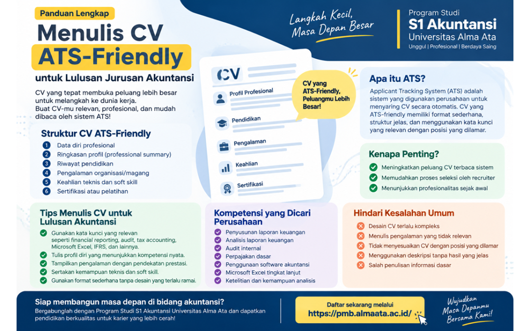 Panduan Menulis CV ATS-Friendly untuk Lulusan Jurusan Akuntansi